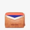 ARLINGTON Alexis Zip Purse Vintage Tan Multi