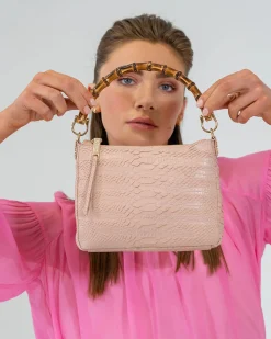 ARLINGTON Bridget Bag BLUSH SNAKE