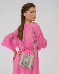 ARLINGTON MILNE Alexis Crossbody SNAKE