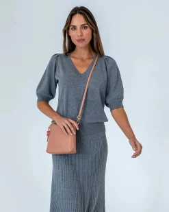 ARLINGTON MILNE Alexis Crossbody ROSETTE