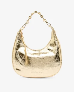 ARLINGTON MILNE Estella Bag GOLD CRINKLE
