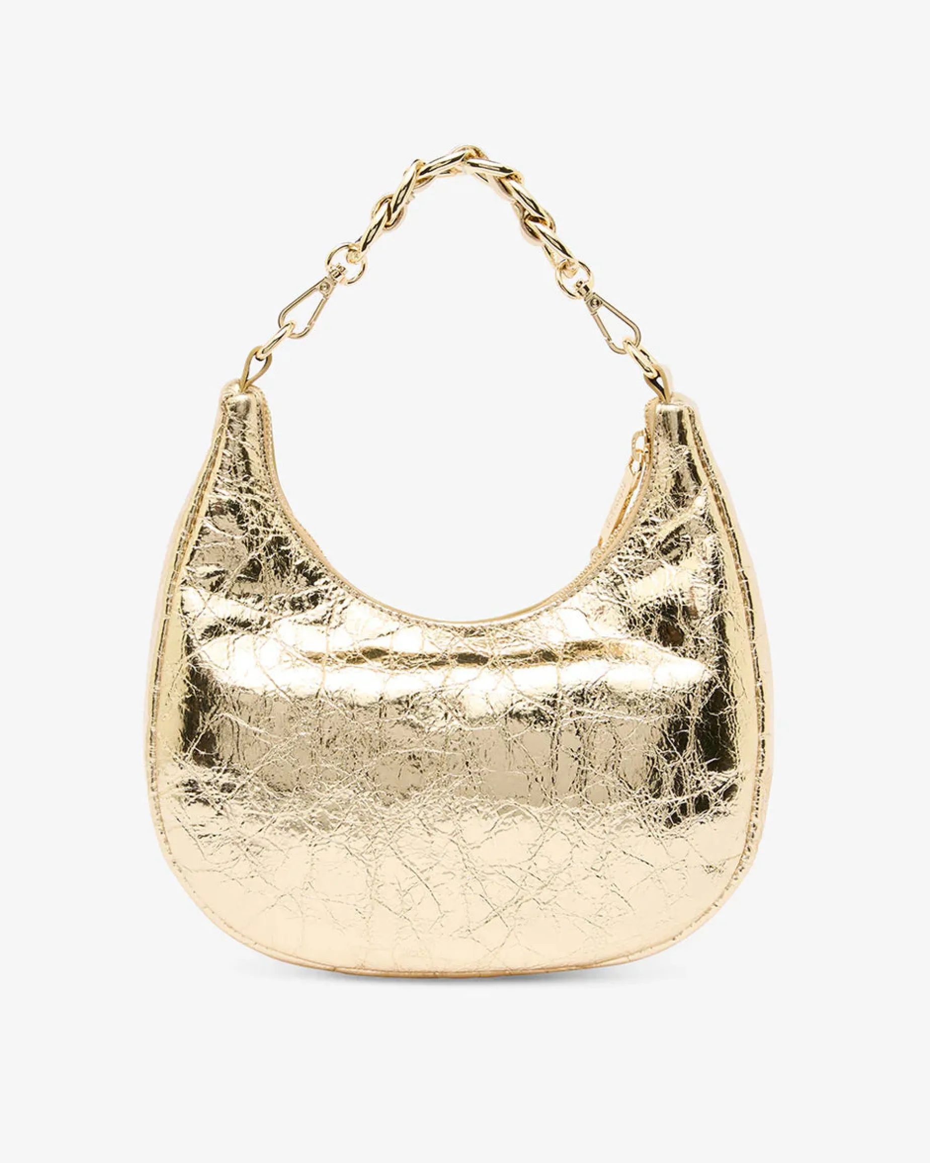 ARLINGTON MILNE Estella Bag GOLD CRINKLE