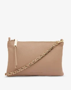 ARLINGTON MILNE Molly Crossbody Bag FAWN