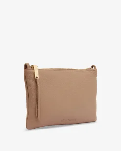 ARLINGTON MILNE Molly Crossbody Bag FAWN