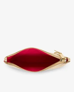 ARLINGTON MILNE Molly Crossbody Bag GOLD CRINKLE