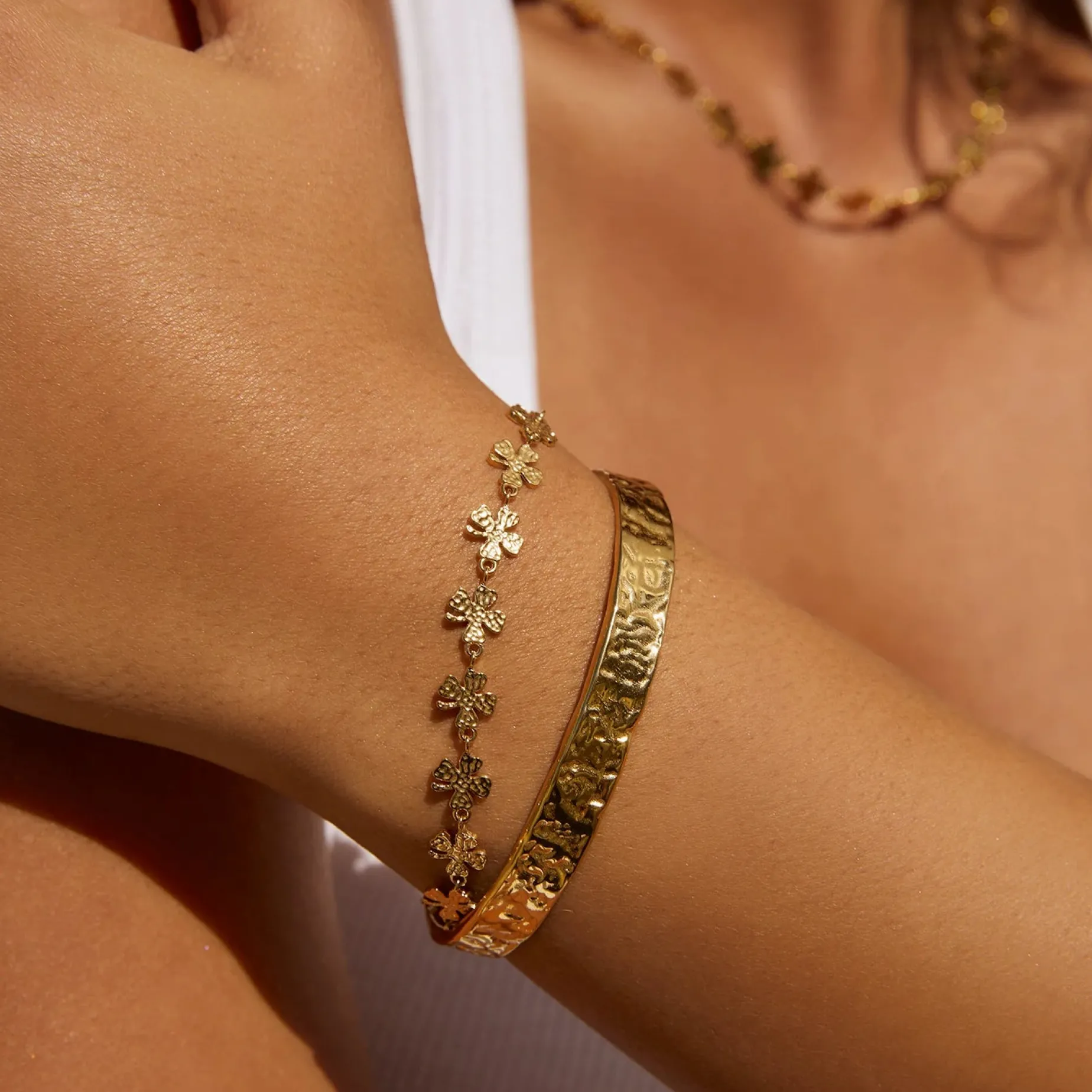 ARMS OF EVE Lucky Charm Bracelet GOLD
