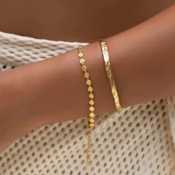 Arms of Eve Atlas Bracelet GOLD