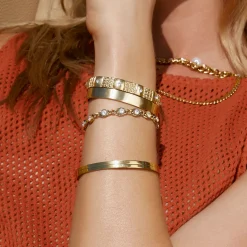 Arms of Eve Cassandra Bracelet GOLD STONE