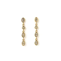 Arms of Eve Isadora Earrings Stone GOLD