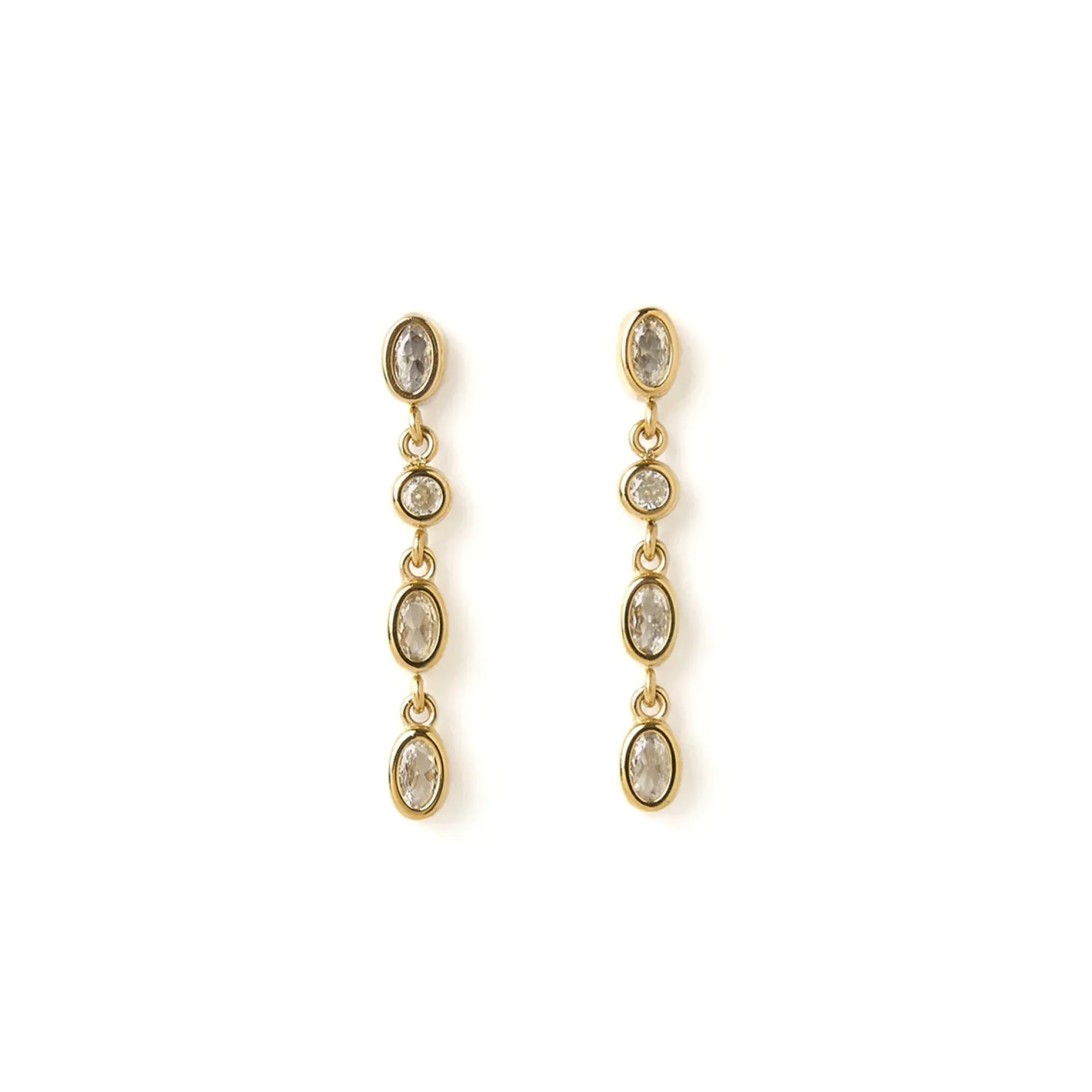 Arms of Eve Isadora Earrings Stone GOLD