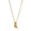 Arms of Eve Statement Letter Necklace GOLD