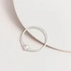 Ball Hinged Bangle SILVER