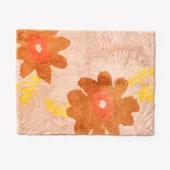 B&N23 Bathmat SUNSET FLORAL PINK