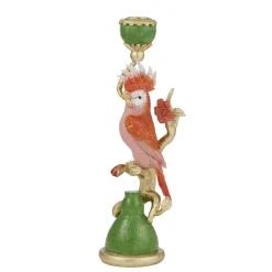 Bird Resin Candleholder