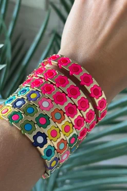 Blossom Bracelet PINK/RED
