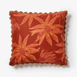 Bonnie & Neil Fiore Cushion 60cm TAN