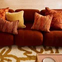 Bonnie & Neil Fiore Cushion 60cm TAN