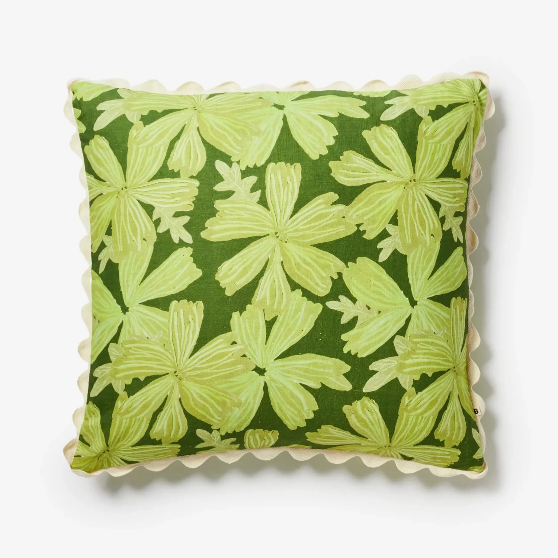 Bonnie & Neil Mave Cushion 60cm KHAKI