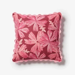 Bonnie & Neil Mave Cushion 50cm ROSE