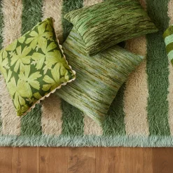Bonnie & Neil Mave Cushion 60cm KHAKI