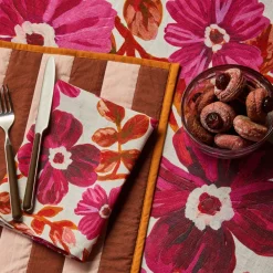 BONNIE & NEIL Napkins Set 4 ROSETTA PINK
