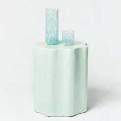 BONNIE & NEIL Wave Speckle Side Table MINT