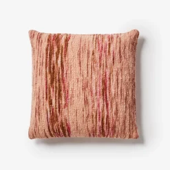 Bonnie & Neil Wool Marle Cushion 50cm PINK