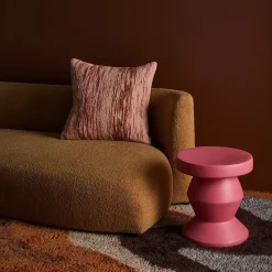 Bonnie & Neil Wool Marle Cushion 50cm PINK