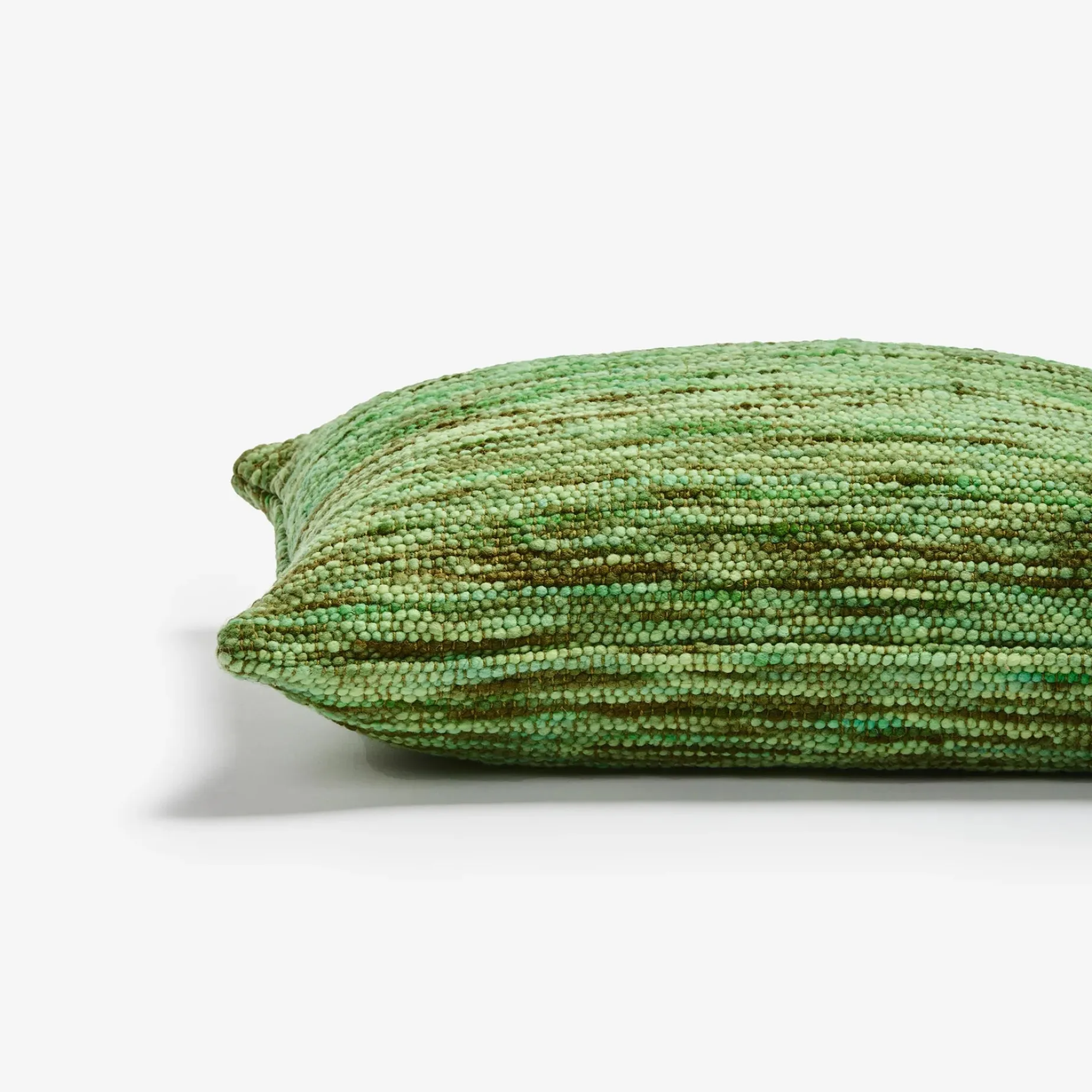 Bonnie & Neil Wool Marle Cushion 40x60cm EMERALD