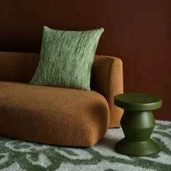 Bonnie & Neil Wool Marle Cushion 60cm SAGE