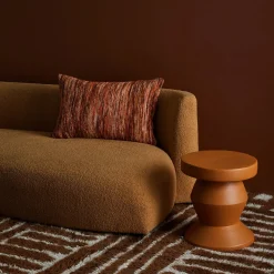 Bonnie & Neil Wool Marle Cushion 40x60cm RUST