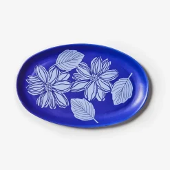BONNIE & NIEL Margot Oval Plate COBALT