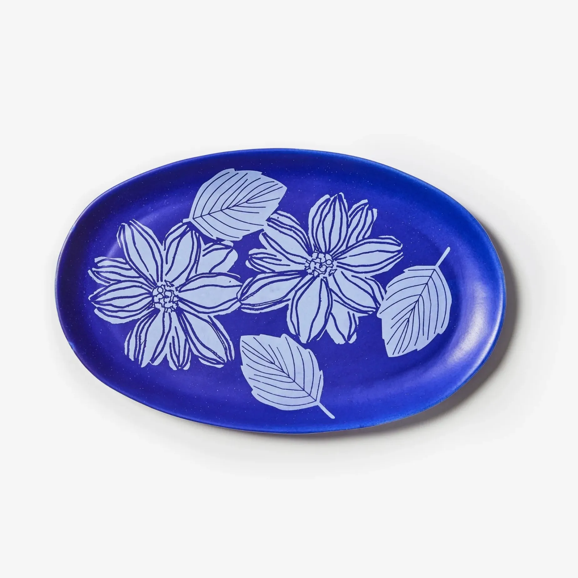 BONNIE & NIEL Margot Oval Plate COBALT