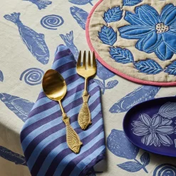 BONNIE & NIEL Margot Oval Plate COBALT