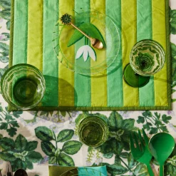 BONNIE & NIEL Watercolour Coupes SET 2 GREEN