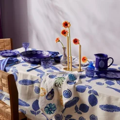 BONNIE & NIEL Watercolour Tumblers SET 2 BLUE