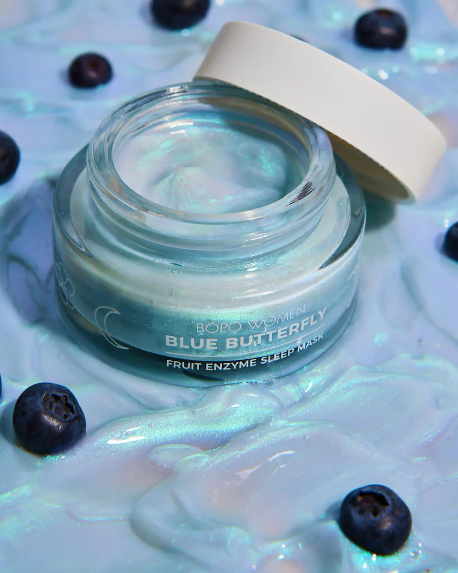 BOPO Blue Butterfly Sleep Mask
