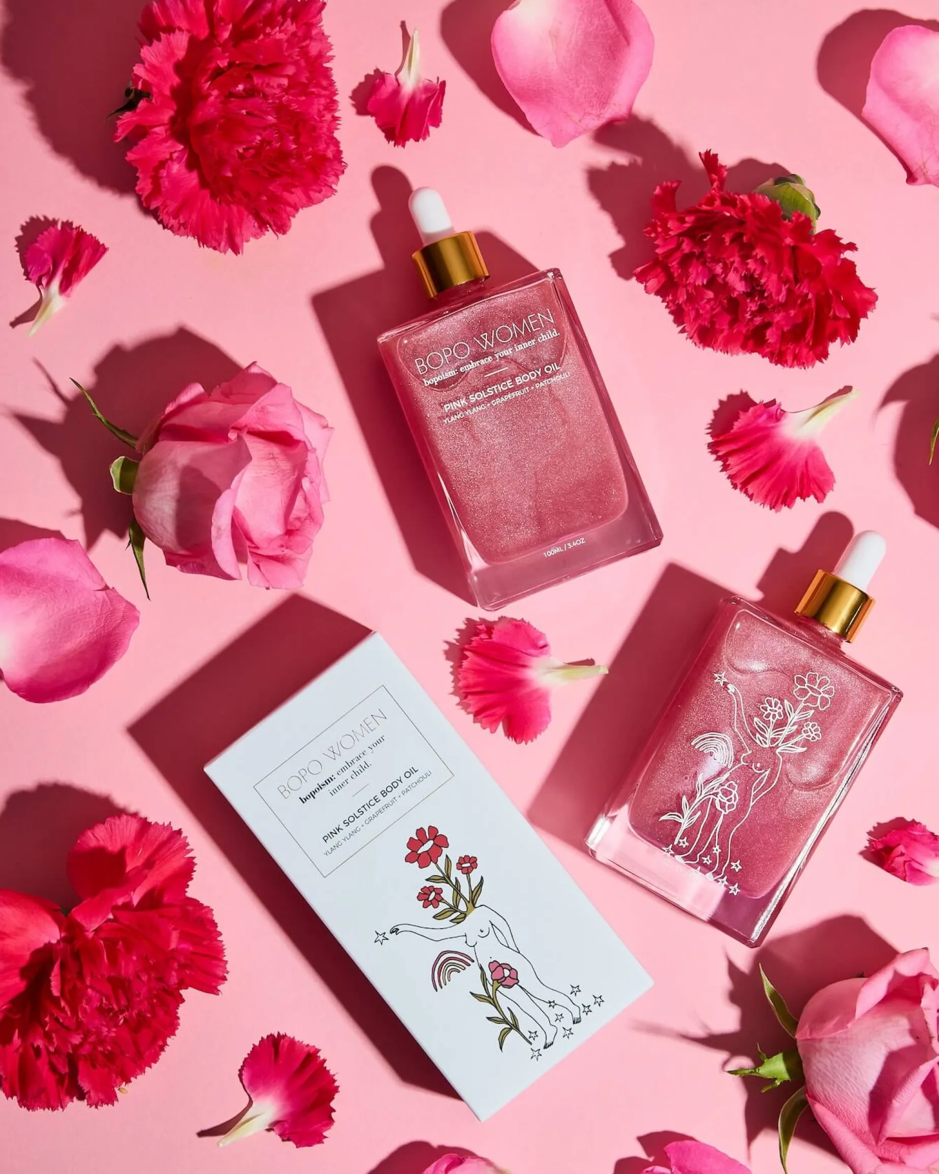 BOPO Pink Solstice Body Oil
