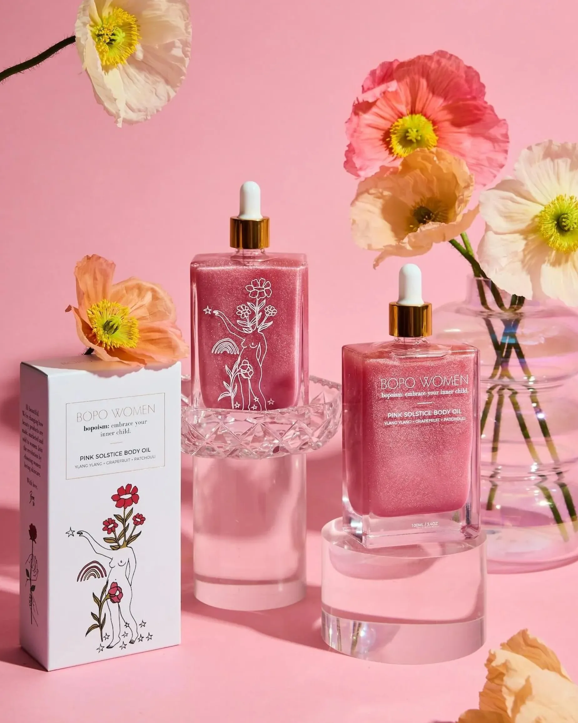 BOPO Pink Solstice Body Oil