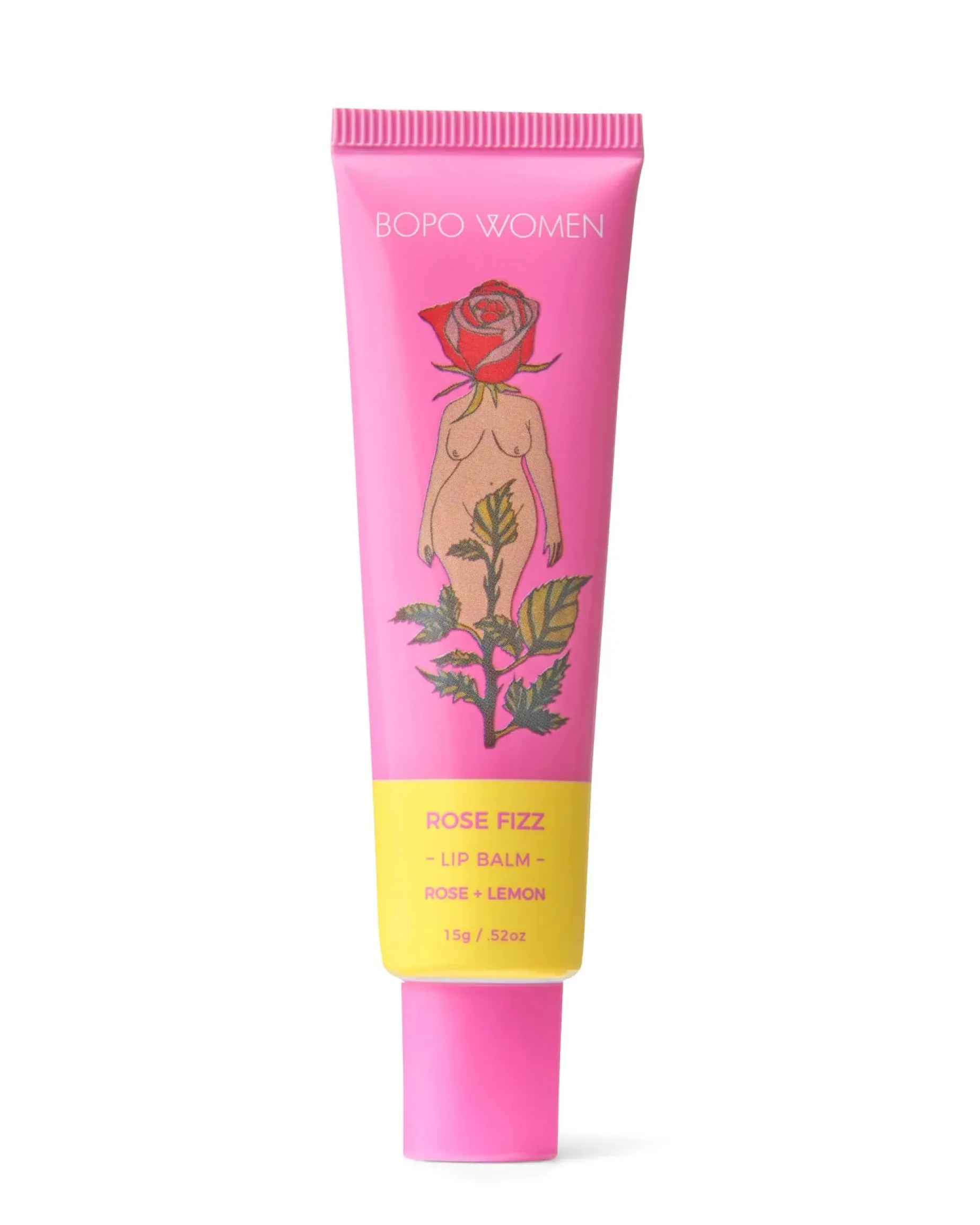 BOPO Rose Fizz Lip Balm