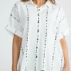 BRAVE & TRUE Alice Shirt BLURRED LINES