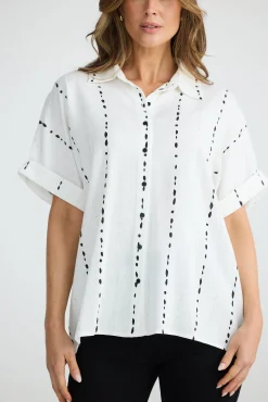 BRAVE & TRUE Alice Shirt BLURRED LINES