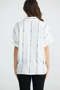 BRAVE & TRUE Alice Shirt BLURRED LINES