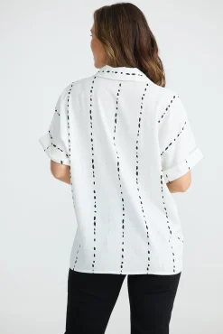 BRAVE & TRUE Alice Shirt BLURRED LINES