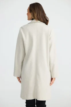 BRAVE & TRUE Bella Coat OAT MARLE