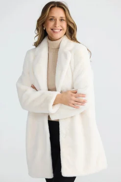BRAVE & TRUE Jungle Coat WINTER WHITE
