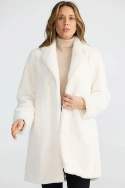 BRAVE & TRUE Jungle Coat WINTER WHITE