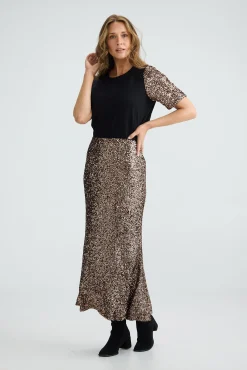BRAVE & TRUE Ritz Skirt BRONZE