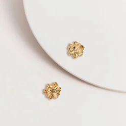 Camellia Earrings GOLD