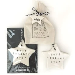 CARO C Christmas Star BEST TEACHER
